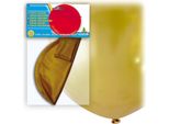 Pallone Gigante In Lattice Oro 80 Cm - Taglia Unica
