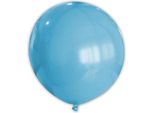 Pallone Gigante Con Decorazione Per Feste Xxl Azzurro 80 Cm - Taglia Unica