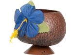Tazza Di Cocco Hawaii Marrone - Taglia Unica