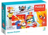 Dodo Puzzle Trasporto: Eroi Pompieri 30 Pezzi