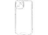 Avizar, Custodia Rigida Protettiva Per Iphone 14 Resistente Agli Urti Con Bordo In Silicone, Trasparente