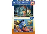 Puzzle 2X20 Disney Pixar (Nemo + Monsters) 19673 Educa
