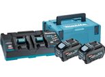Kit Di Alimentazione A Batteria Ricaricabile Makita 2 X 5,0 Ah, Xgt 40 V Max 40 V Max - Li-Ion - 5,0 Ah - 2 Batterie Ricaricabili
