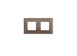 Doppia Cornice Classia Legrand - Marrone Opaco