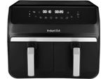 Instant Pot Vortex Dual Airfryer 2 Cestelli 8-In-1 Friggitrice Ad Aria Calda 8L Nero
