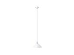 Brilliant Lampe Logo Pendelleuchte 35Cm Weiß 1X A60, E27, 60W, Geeignet FüR Normallampen (Nicht Enthalten) In Der HöHe Einstellbar / Kabel KüRzbar