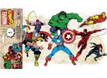 Adesivi Riposizionabili Marvel Comics Classic