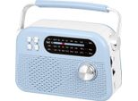 Trevi Radio Wireless Portatile Multibanda Usb Micro Sd Rda 70 Br Blu