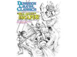 Dungeon Crawl Classics #75 La Regina Del Mare Fugge! - Copertina A Schizzo - Tabletop-Rollenspiel - Inglese