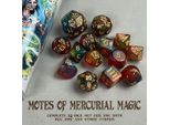 Dungeon Crawl Classics Dadi Motes Of Mercurial Magic - Gioco Da Tavolo - Inglese