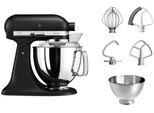 KITCHENAID Küchenmaschine Küchenmaschine 5KSM175PSEBK GUSSEISEN SCHWARZ, schwarz (gusseisen schwarz), B:24cm H:36cm T:37cm, Küchenmaschinen, Küchenmaschine