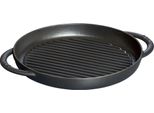 Staub Cucinando Grill 26 X 26 Cm Czarna Patelnia Grillowa ŻEliwna, 405093770