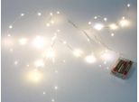 Ghirlanda Led - Bianco Caldo - 20 Led - Alimentata A Batterie