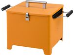 Tepro Chill&Grill A Carbonella "Cube" Superficie Grill 31,5 X 31,5 Cm, Arancione; 1144