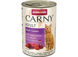 Animonda Carny Adult Manzo E Agnello 400Gx6