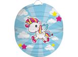 Lanterna Unicorno Rotonda 22 Cm