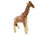 Giraffa Gonfiabile Per Feste Marrone-Beige 74X65X25Cm - Taglia Unica