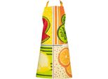 KochschüRze Stuco "Summer Fruits", Bunt, B:80Cm L:85Cm, Baumwolle, SchüRzen, KochschüRze