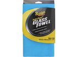 Meguiar's® Perfect Clarity Glass Towel, Panno Per La Pulizia Dei Vetri 40 Cm X 40 Cm Blu