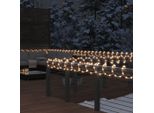 Vidaxl Luce Di Corda 240 Led Bianco Caldo 10 M Pvc