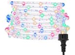Vidaxl Luce Di Corda 240 Led Multicolore 10 M Pvc