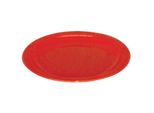 Piatto Olympia Kristallon Rosso 23 Cm (12 Pezzi)