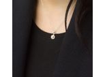 Elegante Pendente In Argento Con Perla Di Fiume AGH155P
