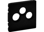 Legrand Abdeckung TV-R-SAT Schwarz (756792 Valena Life)