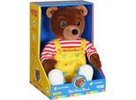 Peluche Parlante E Musicale - Gipsy Toys - Orsetto Marrone - Cantastorie - 28 Cm - Marrone, Giallo, Rosso