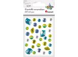 Cristalli Autoadesivi Mix Di Modelli 33Pcs Titanum