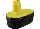 Techtek Batteria Compatibile Con [Dewalt] DC020, DC212, DC212B, DC212KA, DC212KB, DC212KZ, DC212N, DC213KB, DC330, DC330K, DC330KA, DC330N, DC380KA,