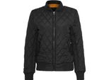 Urban Classics Donna Diamond Quilt Nylon Jacket Nero - S