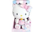 Peluche Interattivo Hello Kitty Compleanno +/- 26 Cm - Jemini - Musica Interattiva, Candela E Risate.