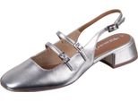 Tamaris Decolletè Donna Slingback Con Forma Quadrata 1-29510-44, Misura:37 Eu, Colore:Argento
