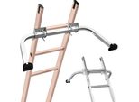 Stabilizzatore Per Scale 920X313X110 Mm - Distanziatore Per Scale A Muro Fino A 150 Kg - Robusto Supporto Per Scale Per Il Commercio E L'edilizia