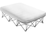 Materasso Ad Aria Letto Ad Aria 2 Persone - Letto Per Ospiti 2000X1505X580Mm - Comodo Letto Da Campeggio - Grande Materasso Gonfiabile Per Viaggiare E Per La Casa