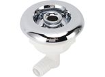Getto Massaggiante Per Vasca Da Bagno, Regolabile, Design Elegante, Uscita Acqua In Acciaio Inox E Pvc, Getto Per Piscina