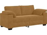 Vidaxl Divano A Due Posti Marrone 180X77X82 Cm Velluto
