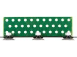 Coralfrag Rack Verde Fluorescente 32 Fori A Ventosa Potente - Supporto Per Acquari In Acrilico Per Acqua Salata