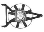 Van Wezel 0950746 Ventola Raffreddamento Motore Ventola Radiatore Adatta Per Peugeot 106 Ii Hatchback (1A, 1C) Radiatore Acqua Ø317Mm