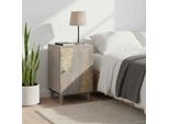 Vidaxl Mobile Da Bagno Con Anta Grey 38 X 33 X 58 Cm In Legno Massiccio Di Mango