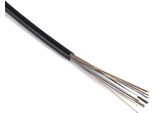 Keenso Cavo Del Deragliatore Della Bicicletta, Cavo Del Deragliatore Della Bicicletta Sostituibile Da 2 M Tubo Di Gomma Acciaio Pvc Anti-Corrosione Cavo Del Freno (4 Mm-Nero)