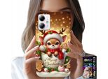Custodia Per Motorola Moto G14 - Reniferek Dolce Renna Motivo Natalizio