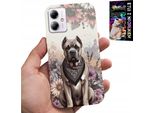 Custodia Per Motorola Moto G14 - Razze Canine Motivi Canini Custodia + Pellicola Protettiva