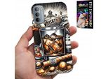 Custodia Per Motorola Moto G52 / G82 - Whisky Cigar Designs Per Zaini Uomo