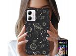 Custodia Per Motorola Moto G14 - Cosmo Pianeti Stelle Luna + Vetro
