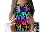 Custodia Per Motorola Moto G52 / G82 - Custodia Con Motivi Astratti Colorati + Lamina