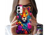 Custodia Per Motorola Moto G14 - Motivi Floreali Tigre Tigrotti + Pellicola Protettiva