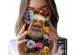 Custodia Per Motorola G31 / G41 - Dolce Cagnolino, Custodia Pomeranian + Pellicola Protettiva