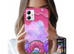 Custodia Per Motorola Moto G14 - Dolci Ciambelle Con Glassa Sullo Sfondo + Vetro